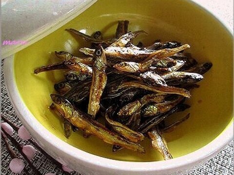 手作りおせち!レンジでささっと田作り(ごまめ)